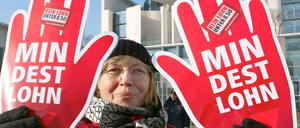 8,50 Euro, diese Zahl geistert seit Anfang März durch die Republik. Der Bundesrat stimmte in der vergangenen Woche für einen flächendeckenden gesetzlichen Mindestlohn in dieser Höhe.
