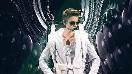 Auch das Berliner Konzert ist nicht ausverkauft. Justin Bieber auf Tour. Foto: Reuters
