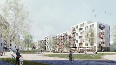 Im Grünen wohnen und arbeiten in Berlin-Tempelhof.