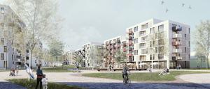 Im Grünen wohnen und arbeiten in Berlin-Tempelhof.