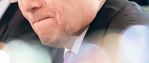 Sparmeister. Bundesfinanzminister Wolfgang Schäuble. Foto: Kay Nietfeld/dpa