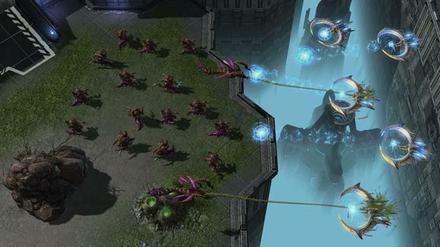 Szene aus "Starcraft II: Heart of the Swarm".