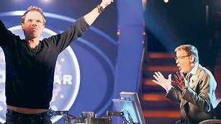 Will mit Poker seine Million verdoppeln: Sebastian Langrock bei Jauch. Foto: dpa