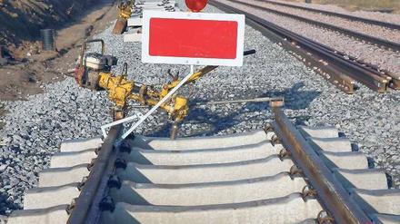 Endstation. 1,2 Milliarden Euro verdiente die Bahn mit dem Netz – das war fast die Hälfte des gesamten Ertrags. Foto: dpa