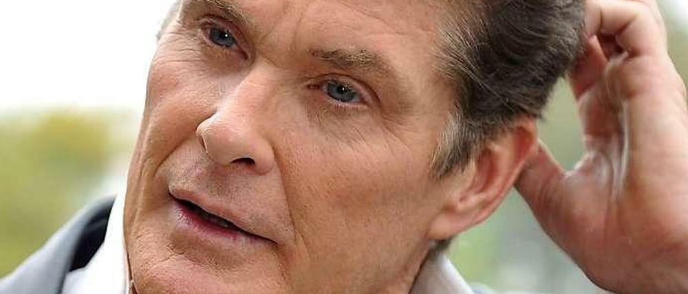 David Hasselhoff bekommt in Berlin keine Bühne.