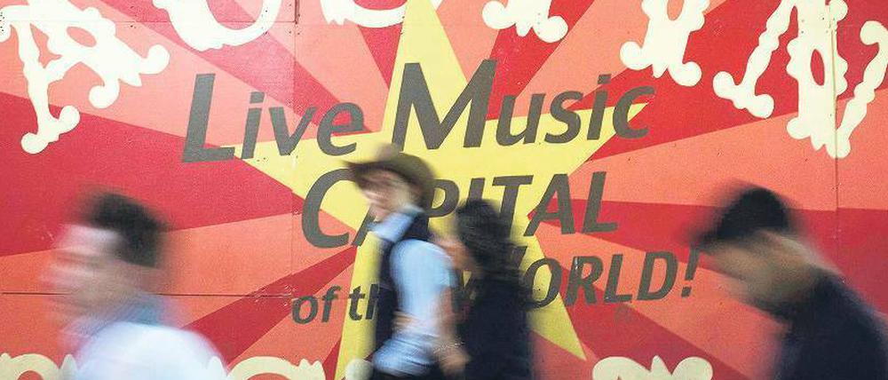 London? Austin, Texas! Die Stadt in Texas wird jedes Jahr für fünf Tage zur Hauptstadt des Pop. Für Bands aus der ganzen Welt ist es ein Gütesiegel, hier spielen zu dürfen.