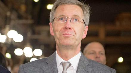 Um die Ehre. Christian Wulff beteuert seine Unschuld. 
