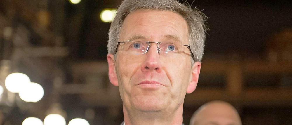 Um die Ehre. Christian Wulff beteuert seine Unschuld.