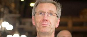 Um die Ehre. Christian Wulff beteuert seine Unschuld. 