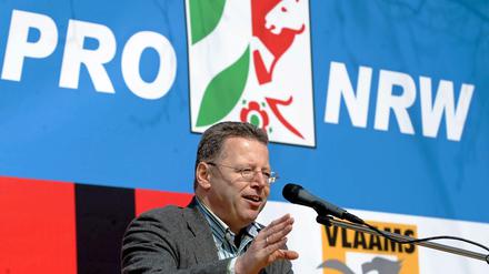 Markus Beisicht, Vorsitzender der rechtsextremen Partei Pro NRW, sollte das Ziel des mutmaßlichen Mordanschlags der Salafisten sein.