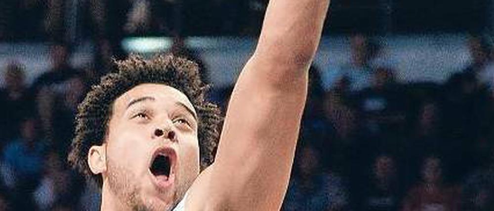 Der Wahnsinn beginnt. Elias Harris ist mit seinen Gonzaga Bulldogs zwar bisher noch nie in die Runde der besten 16 Teams eingezogen, trotzdem soll jetzt der Titel her.