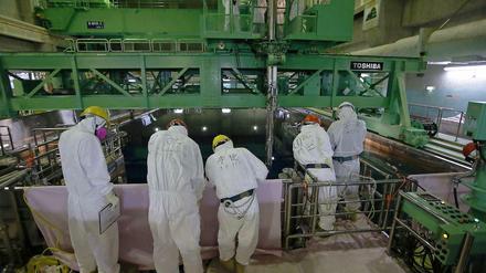 Fast zwei Tage lang war die Kühlung des zentralen Brennelementezwischenlagers auf dem Gelände der havarierten Atomkraftwerke in Fukushima Daiichi ohne Strom. Inzwischen funktioniert die Kühlung wieder.