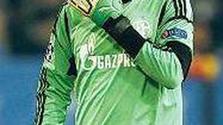 Nie wieder Champions League? Schalkes Torhüter Hildebrand hadert.Foto: Reuters