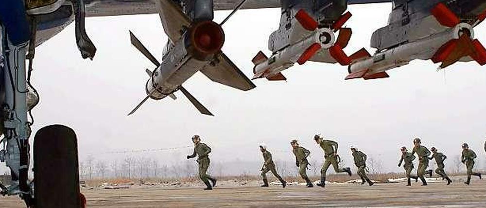Nordkorea droht mit Angriffen auf US-Stützpunkte.