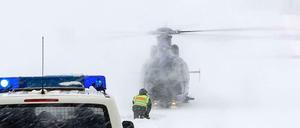 Nicht nur Schneegestöber können für Hubschrauber-Piloten ein massives Sichtproblem auslösen - auch Sand kann tückische Einschränkungen mit sich bringen. 
