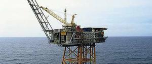 Die Plattform Huldra wurde in der Nähe von Stavanger gebaut.