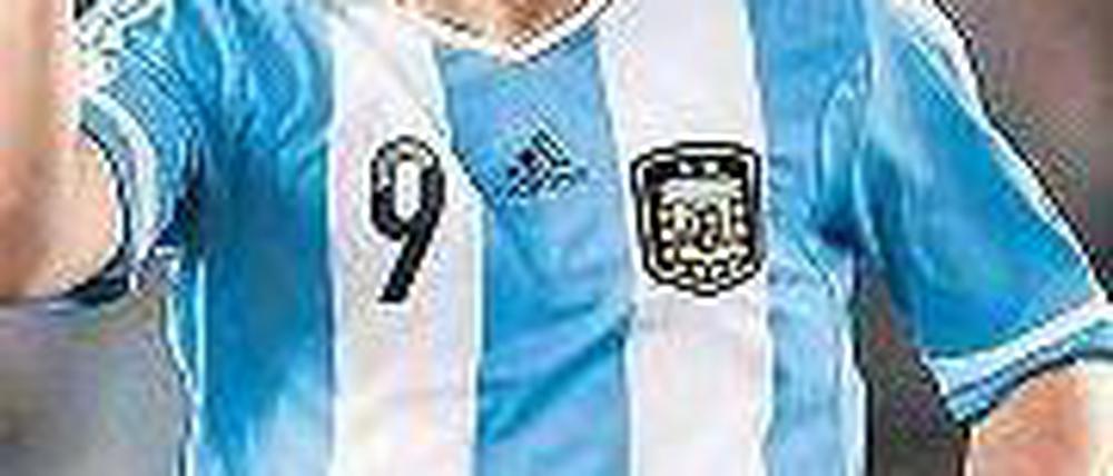 La Paz, wir kommen! Gonzalo Higuaín schoss sich gegen Venezuela warm für Bolivien. Foto: Reuters
