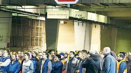 76,1 Prozent der Gewerkschafter sprachen sich gegen den Tarifvertrag aus. Foto: dpa