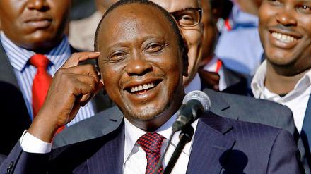 Uhuru Kenyatta.