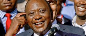 Uhuru Kenyatta.