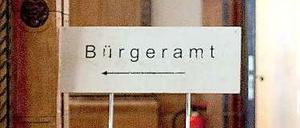 Man spricht Deutsch: Auf dem Bürgeramt in Berlin.