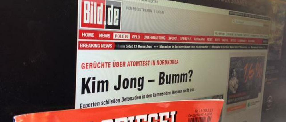 Bild übernimmt den Spiegel. Jetzt auch offiziell?