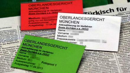 Der Streit um das Akkreditierungsverfahren am OLG München für den NSU-Prozess geht weiter.