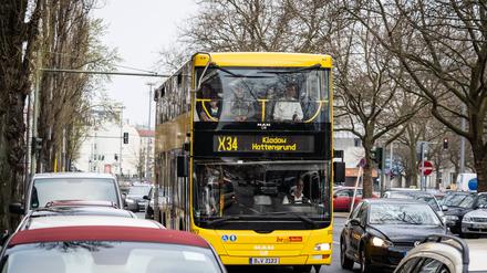 Der X34 ist eine besonders lange Linie in der Stadt.