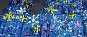 Abspaltung. Teilnehmer des Festivals of Lights wollen ein eigenes Lichterfest organisieren. In den vorigen Jahren erstrahlte zum Beispiel der Berliner Dom in einem buntem Muster.