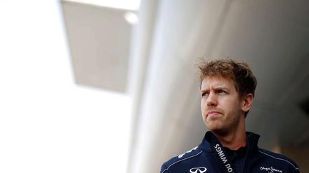 Klarer Blick und klare Worte. Sebastian Vettel bleibt hart.