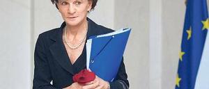 In aller Öffentlichkeit. Frankreichs Beigeordnete Ministerin für Senioren und Pflege, Michèle Delaunay, verfügt gemeinsam mit ihrem Mann über ein Vermögen von 5,4 Millionen Euro. Foto: Reuters