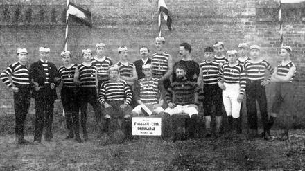 Die Vergangenheit verblasst. 1891 war Germania inoffizieller Deutscher Meister.