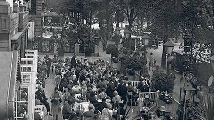 Das Café Wien am Ku’damm war in den 20er Jahren schwer angesagt.