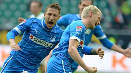 Diesen belegt derzeit wieder die TSG Hoffenheim, die in Wolfsburg ebenfalls 2:2-Unentschieden spielte.