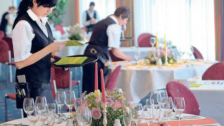 Wenig gefragt. 55 Prozent der Betriebe im Gastgewerbe konnten nicht alle Ausbildungsplätze besetzen. 