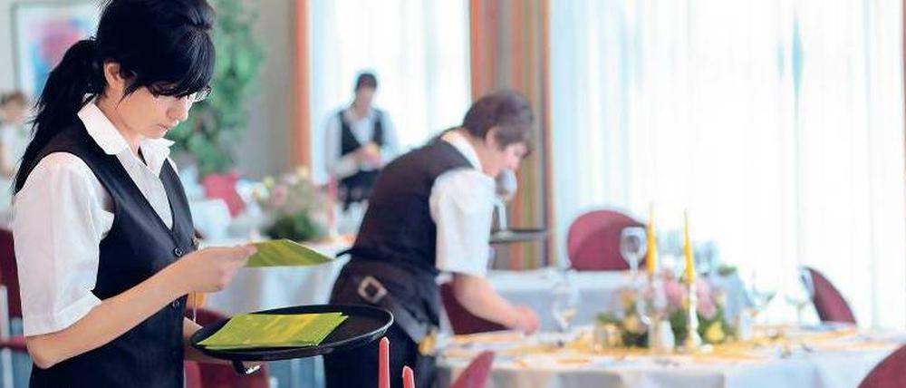 Wenig gefragt. 55 Prozent der Betriebe im Gastgewerbe konnten nicht alle Ausbildungsplätze besetzen. 