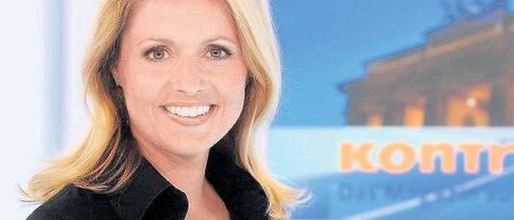Astrid Frohloff moderiert die Politikmagazine „Kontraste“ (RBB/ARD) und „Klartext“ (RBB) und ist Vorstandssprecherin von „Reporter ohne Grenzen“. Foto: RBB