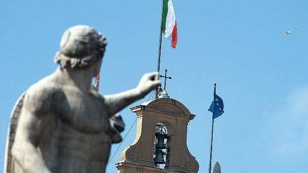Der Quirinalspalast in Rom ist der Sitz des italienischen Präsidenten. 