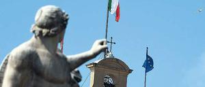 Der Quirinalspalast in Rom ist der Sitz des italienischen Präsidenten. 