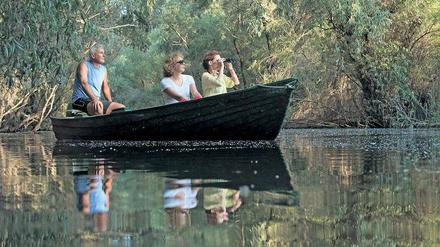 Europas größtes Feuchtgebiet. Im rumänischen Donaudelta ist das Boot das Fortbewegungsmittel Nummer eins, um das Biospärenreservat zu erkunden.
