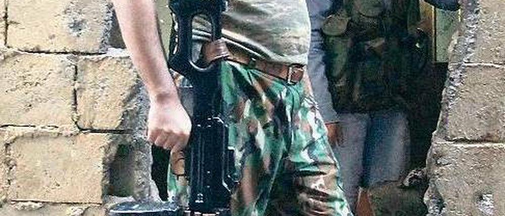 Bestens ausgerüstet. Extremistische Rebellen erhalten Waffen aus Golfstaaten. Foto: rtr
