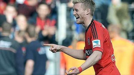 Auf dem Sprung? Nationalspieler Andre Schürrle, zweifacher Torschütze gegen Hoffenheim, wechselt nach der Saison eventuell zu Chelsea in die Premier League.