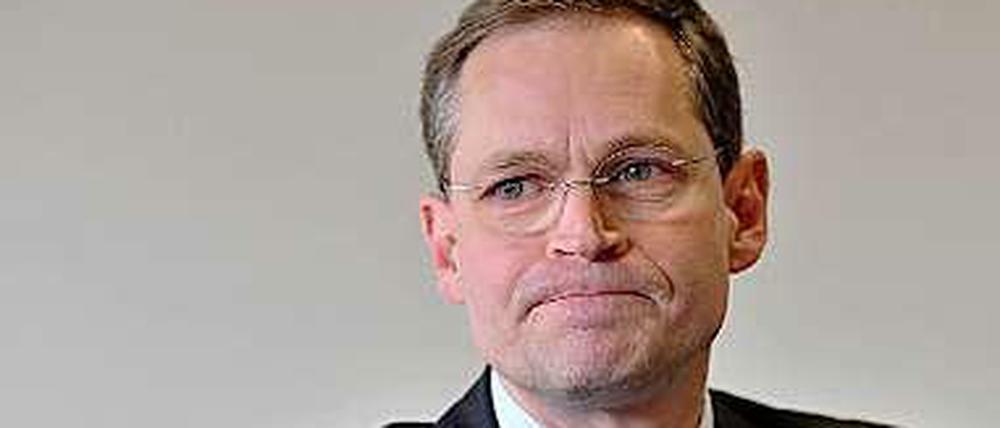 Michael Müller, Berlins Senator für Stadtentwicklung und Umwelt, in Verteidigungsstellung: "Sollte der Eindruck entstanden sein, dass die Bauverwaltung die historische Mitte als Potenzialgebiet für den Wohnungsbau verschlafen würde, dann ist das schlichtweg falsch."