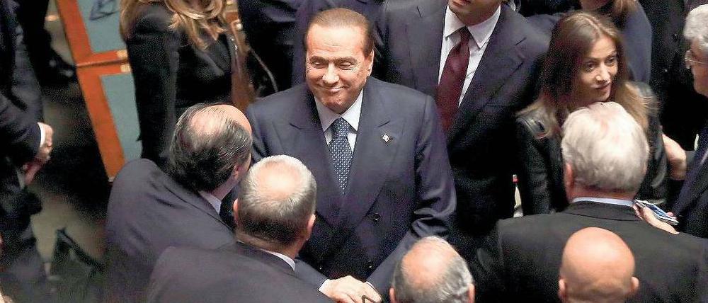 Er ist zurück. Silvio Berlusconi wird wohl wieder deutlich mehr Einfluss auf die Politik in Rom bekommen. 