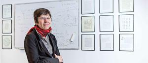 Angekommen. Hélène Esnault in ihrem Institut in Dahlem. An Berlin liebt sie unter anderem die Lebendigkeit ihres Schöneberger Kiezes.