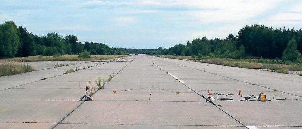 BER-Träume. Auch der alte Militärflugplatz Sperenberg war für den neuen Hauptstadtflughafen im Gespräch.