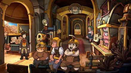 Szene aus "Chaos auf Deponia".