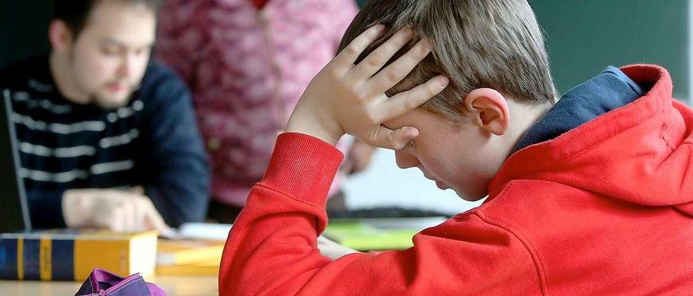 Schüler reagieren auf die ungeheure Beschleunigung und Verdichtung von Jugendzeit mit Verweigerung gegen die Fremdbestimmung.