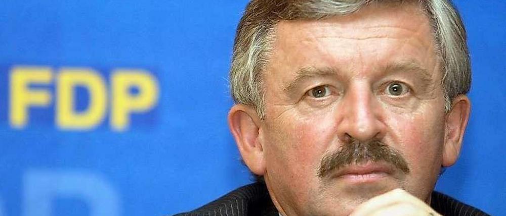 Jürgen Möllemann - wegen ihres früheren Spitzenmannes muss die FDP jetzt mindestens zwei Millionen Euro Strafe zahlen.