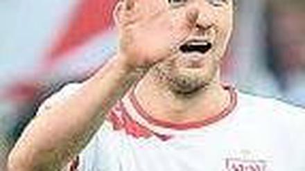 Auftrag erfüllt. Auch Vedad Ibisevic traf beim Stuttgarter Sieg. Foto: dpa